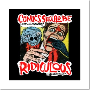 Comics Should Be Ridiculous: Abe Simon Posters and Art